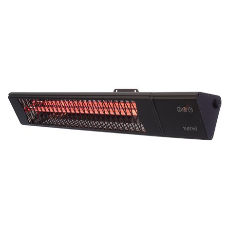 SUNRED | Heater | PRO25W-SMART, Triangle Dark Smart Wall | Infrared | 2500 W | Number of power levels | Suitable for rooms up to